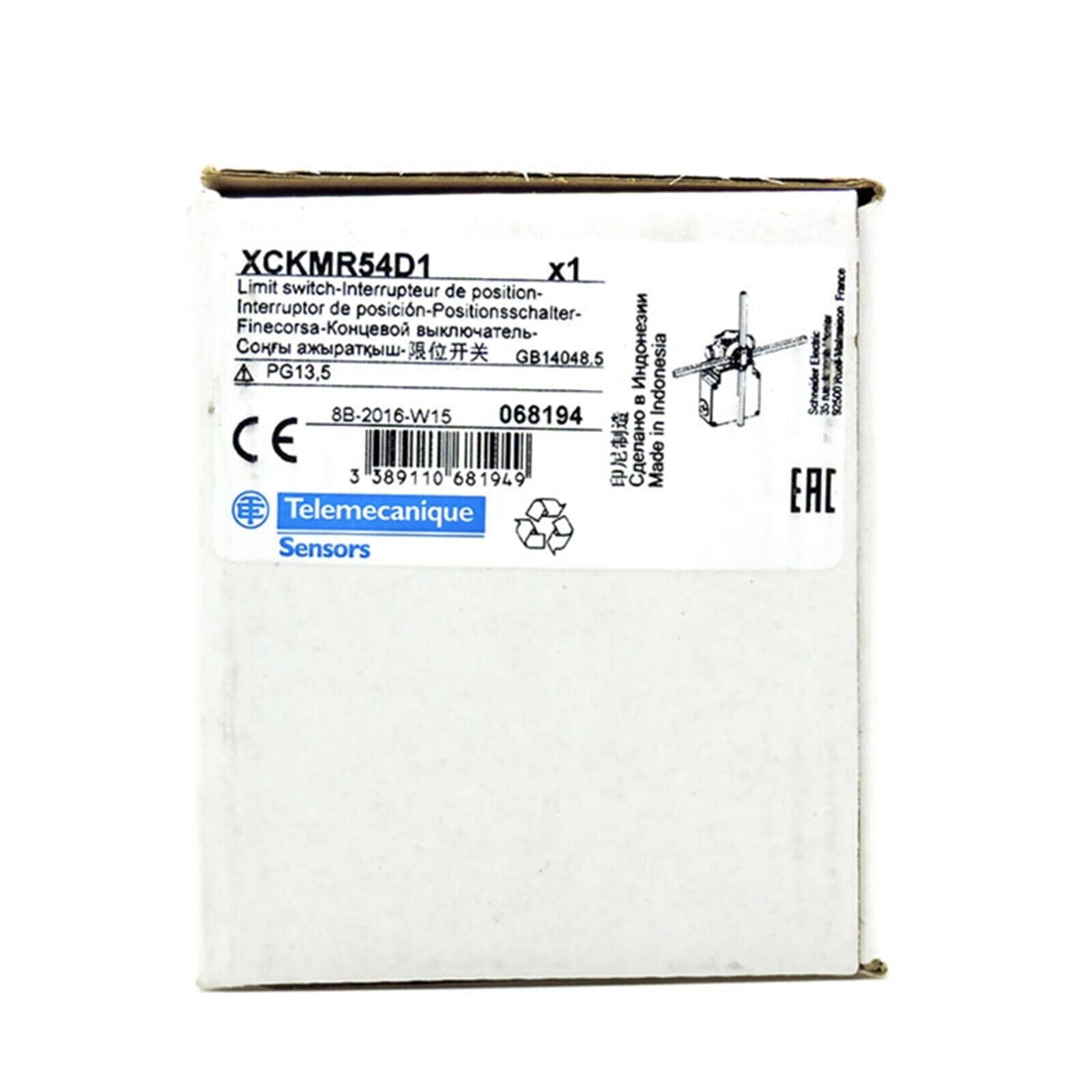 new SCHNEIDER XCKMR54D1 Limit Switch