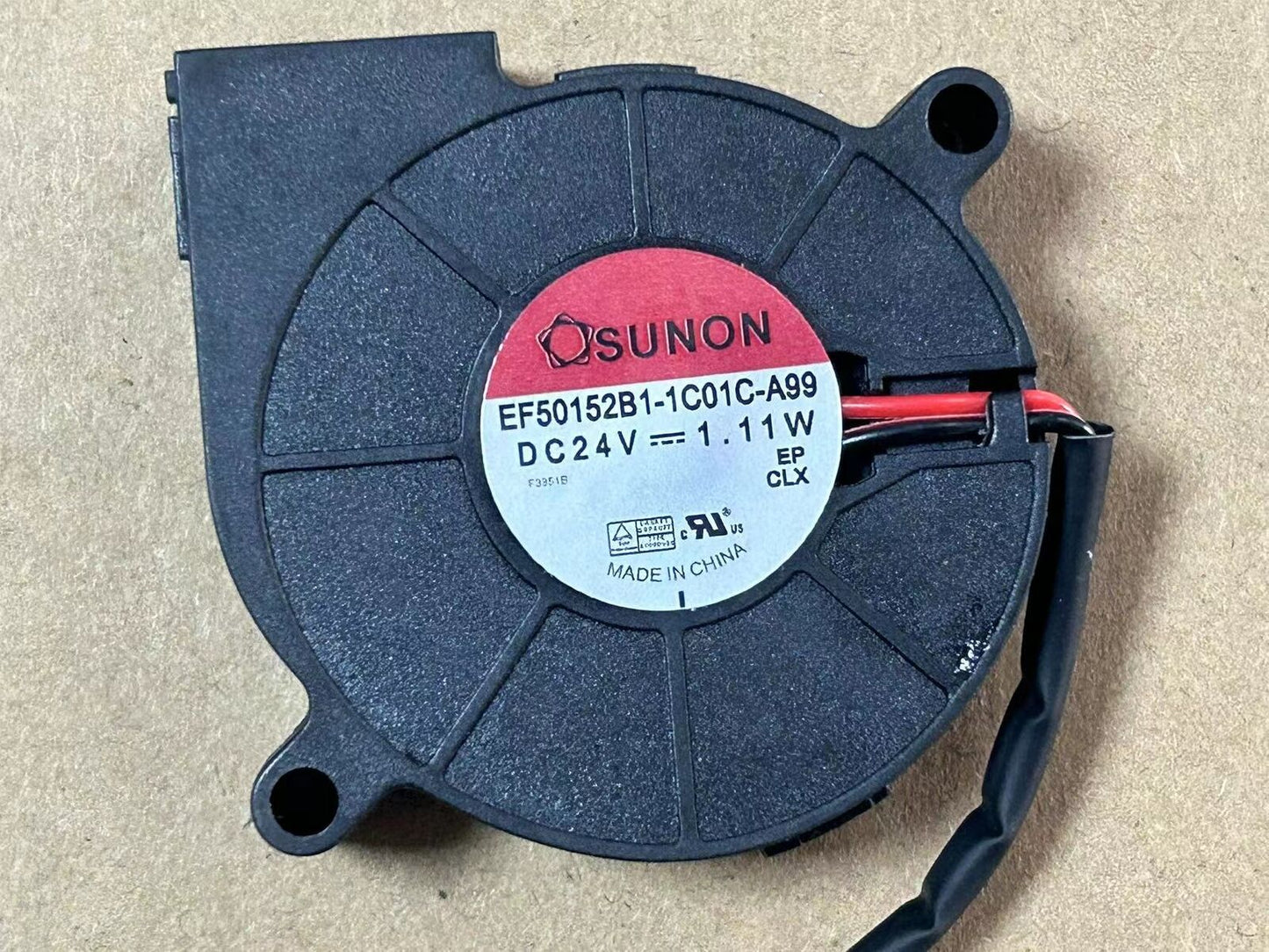 new For Sunon 3D Printer Blower Fan 5015 DC 24V 0.41A EF50152B1-1C01C-A99 2pin