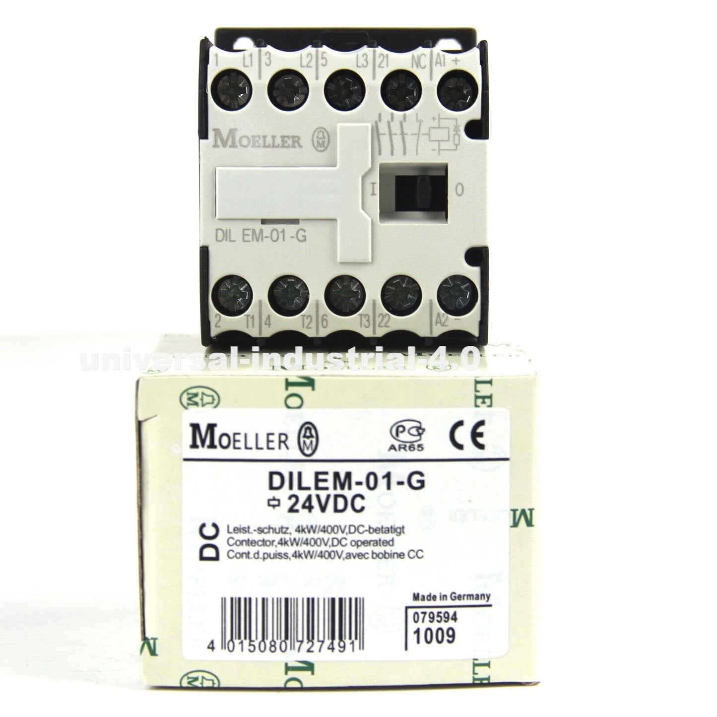 New In Box MOELLER DILEM01G Contactor DC24V - MOELLER