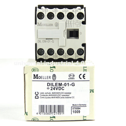 New In Box MOELLER DILEM01G Contactor DC24V - MOELLER