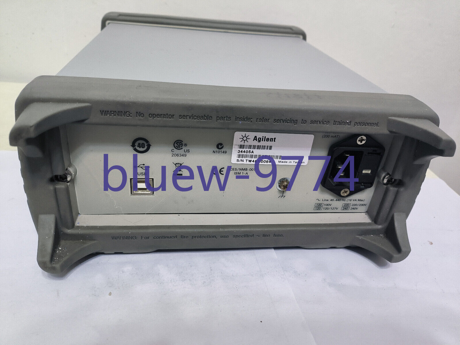 Used HP Agilent 34405A DMM with USB Interface - AGILENT