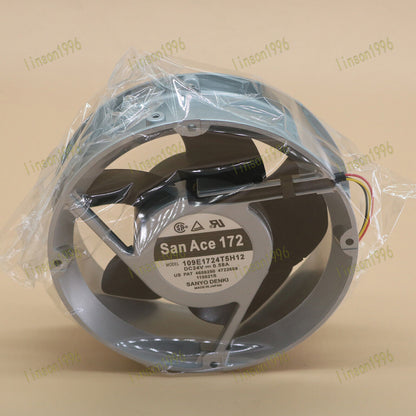 24V 0.58A Fan ACE172 109E1724T5H12 Model: ACE172 - SANYO