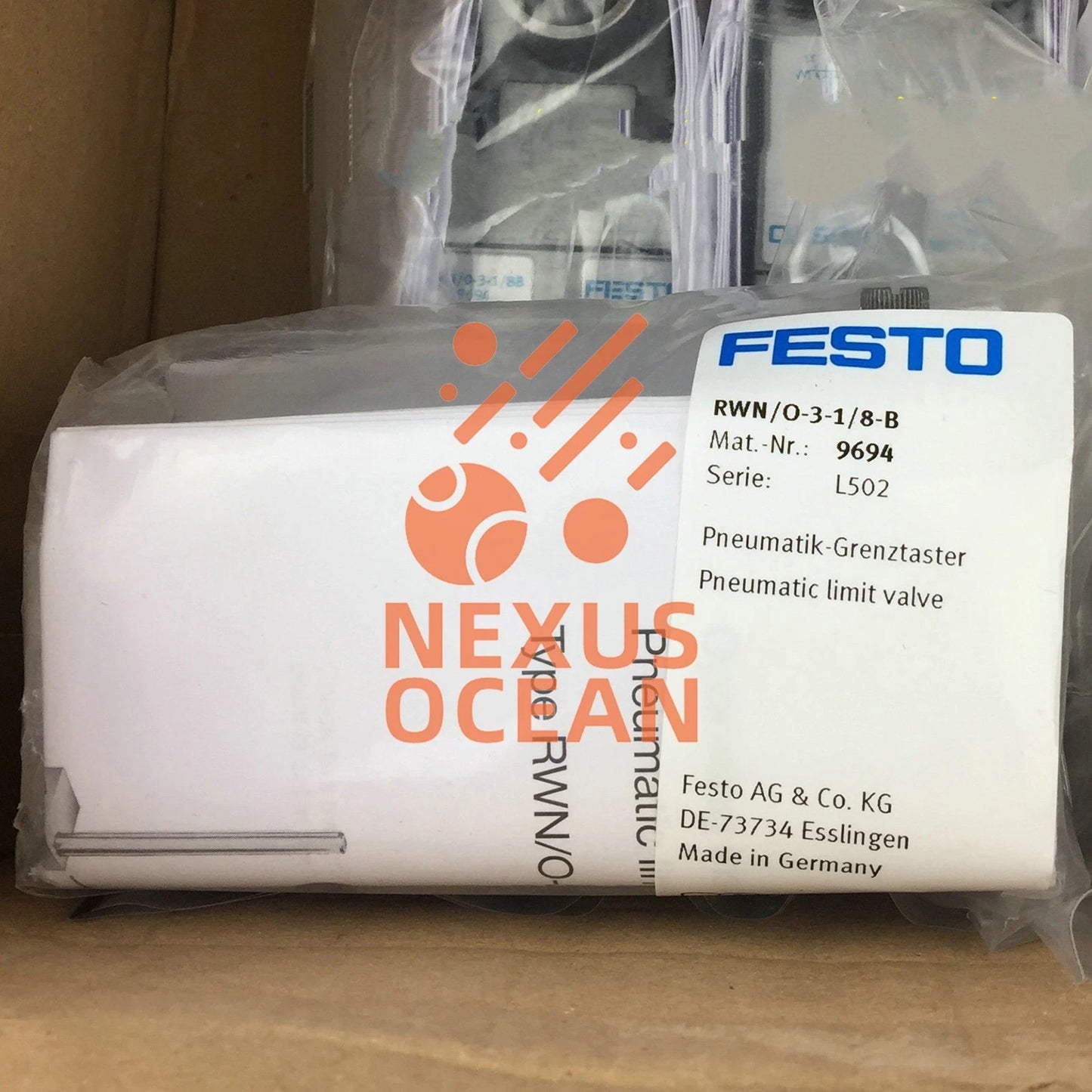 ONE FESTO RWN/O-3-1/8-B 9694 Limit valve Fast Ship #YP1