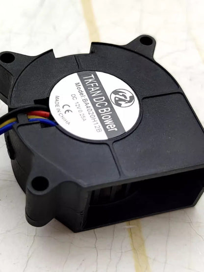 1PCS BA4020H12B 4020 DC12V 0.25A 4CM 4-Wire Turbo Centrifugal Cooling Fan