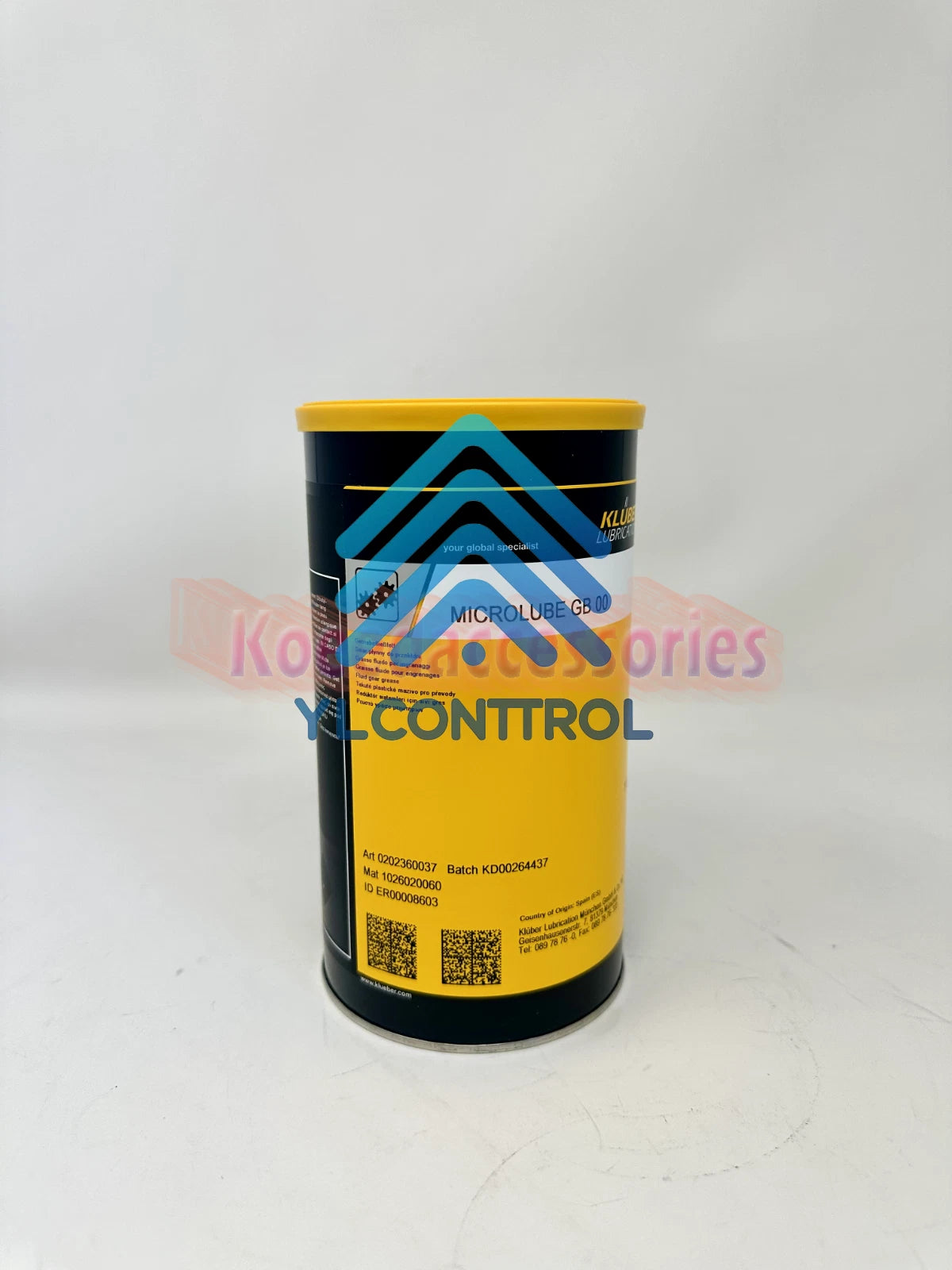 Kluber Microlube GB 00 Mineral Oil Based Lubricant Grease, 1kg