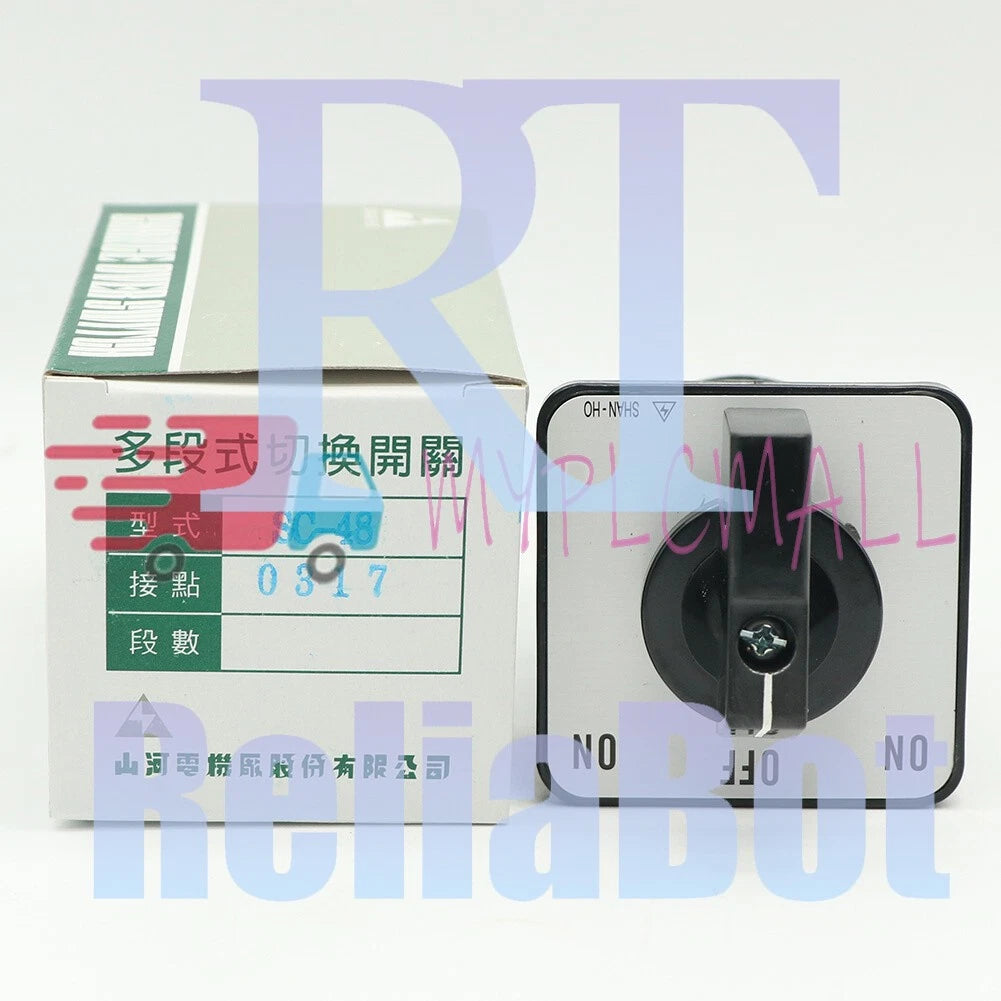 1PCS For SHAN HO Multi-stage Switchover Switch SC48 SC-48 3A3A