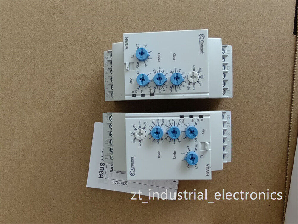 1PC HWUA 84873026 Crouzet 3-Phase Multifunction Control Relay
