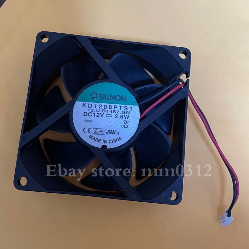 new SUNON KD1208PTS1 DC12V 2.6W 8025 80mm chassis power cooling fan 2pin