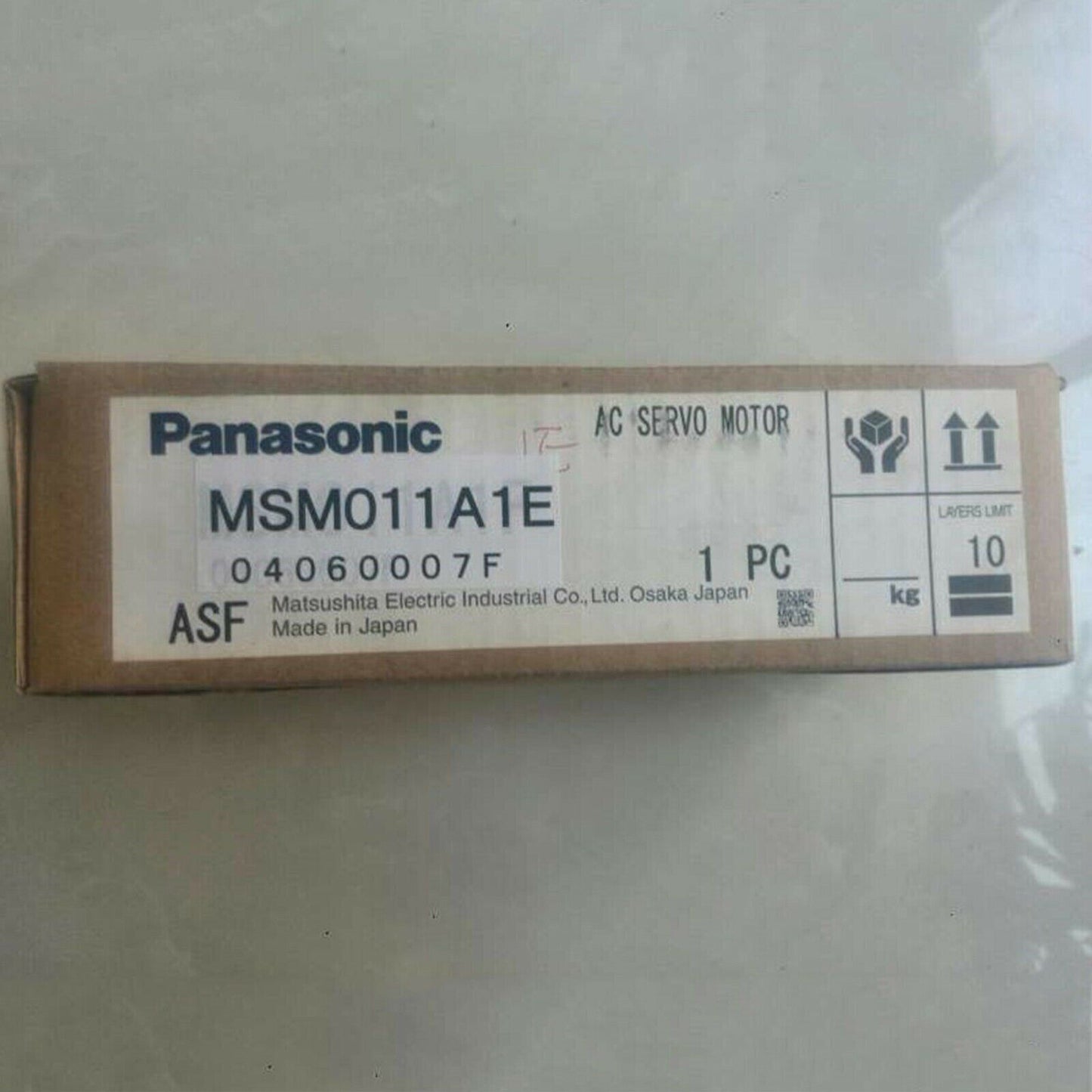 New One For Panasonic AC Servo Motor MSM011A1E In Box High-Quality Motor - PANASONIC