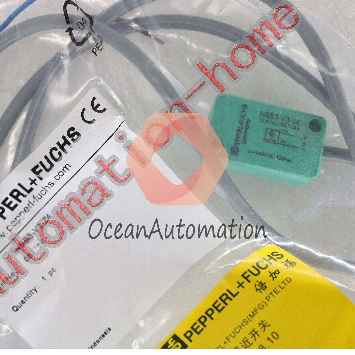 1PC Pepperl+Fuchs NBB3-V3-Z4 Inductiver Sensor NBB3V3-Z4