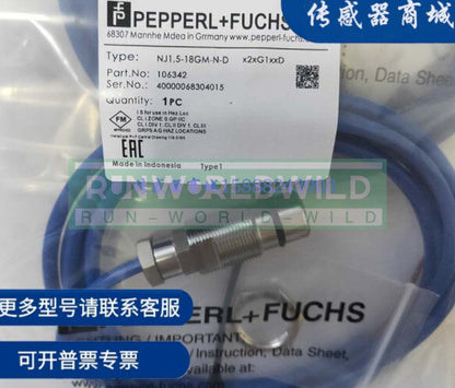 1PCS FOR PEPPERL+FUCHS Proximity switch NJ1.5-18GM-N-D sensor