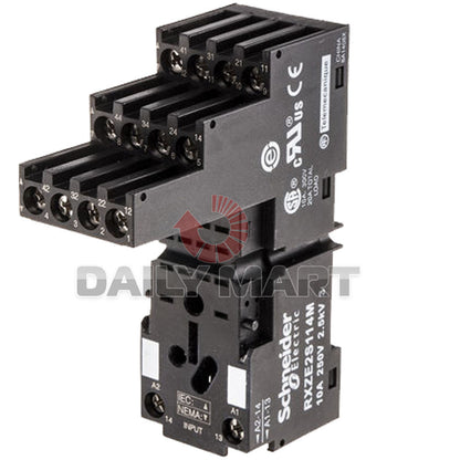 new 10PC Schneider RXZE2S114M Relay Socket 10A DIN Rail Screw 14-Pin - SCHNEIDER ELECTRIC