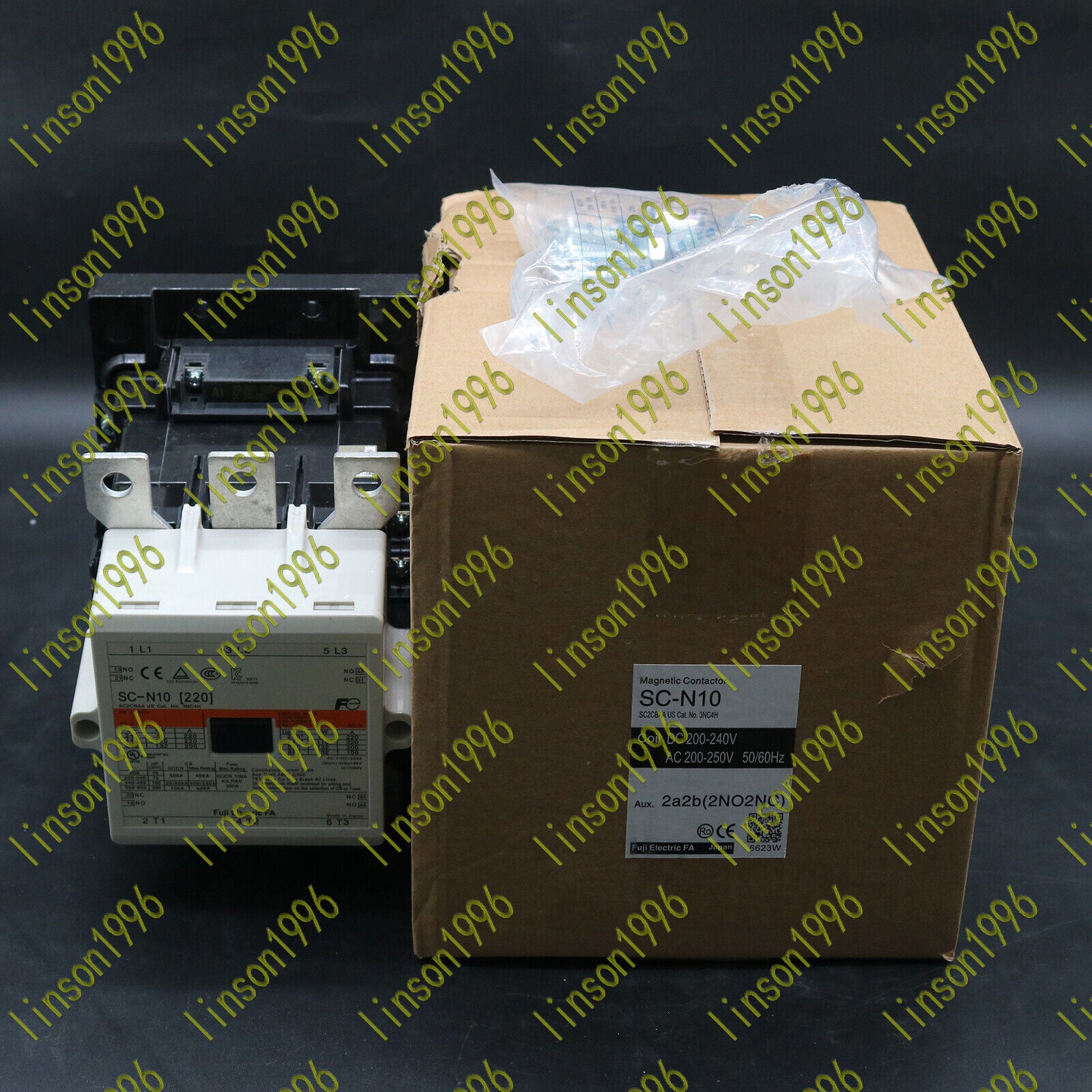 220V FUJI SC-N10 Contact Contactor FAST SHIP - FUJI