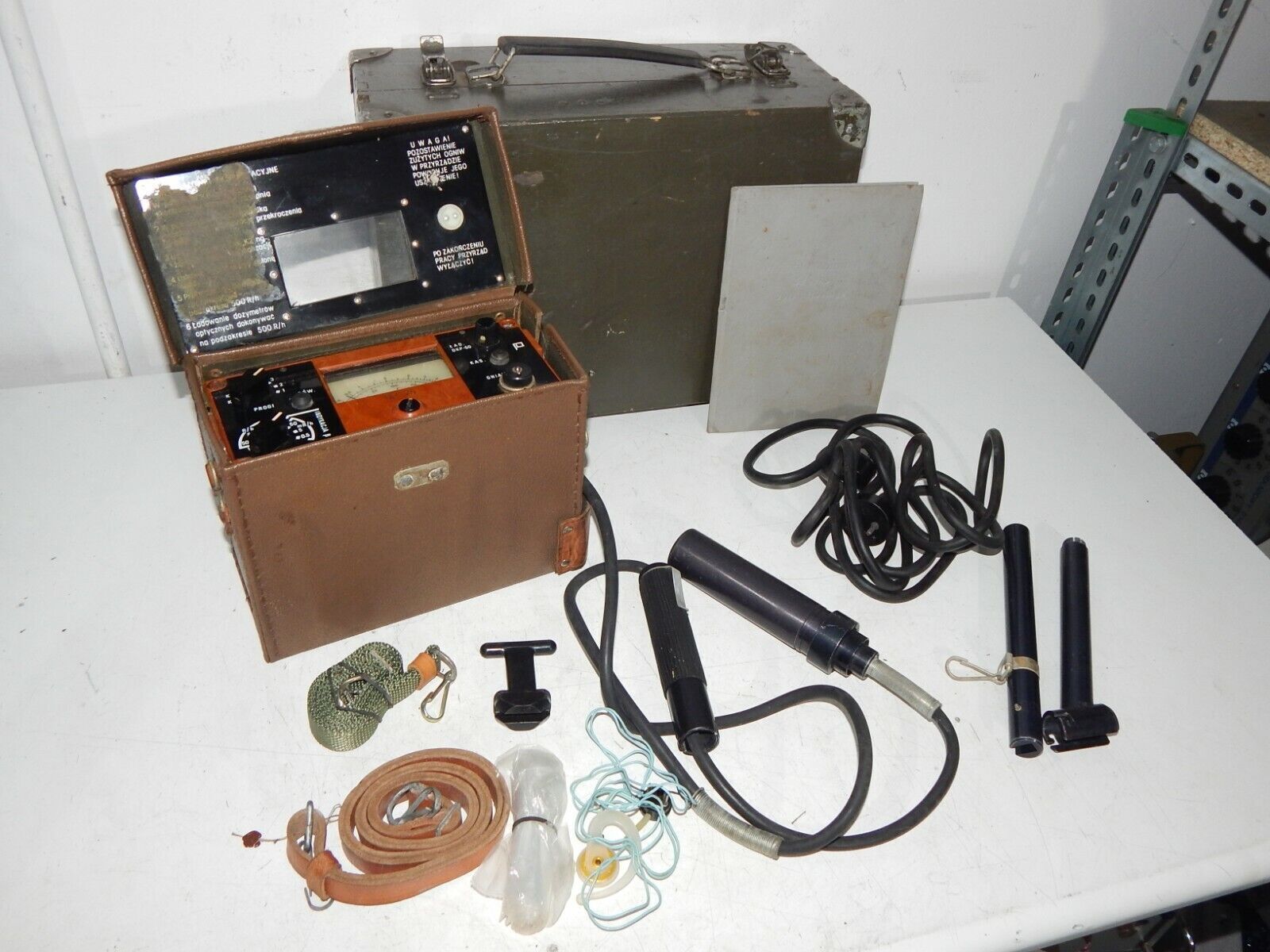 Used X-ray Radiometer DP-75 Geiger Counter Radiation Meter - RADIOMETER