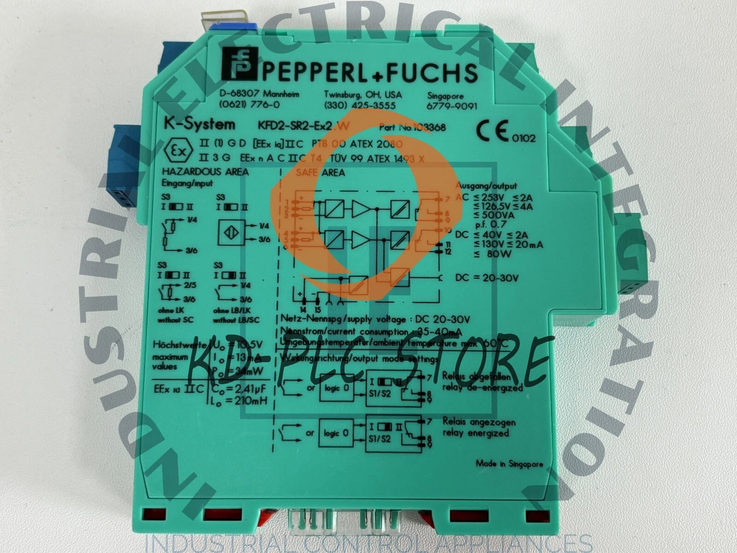1pcs Pepperl + Fuchs Switch Amplifier KFD2-SR2-EX2.W Fast delivery