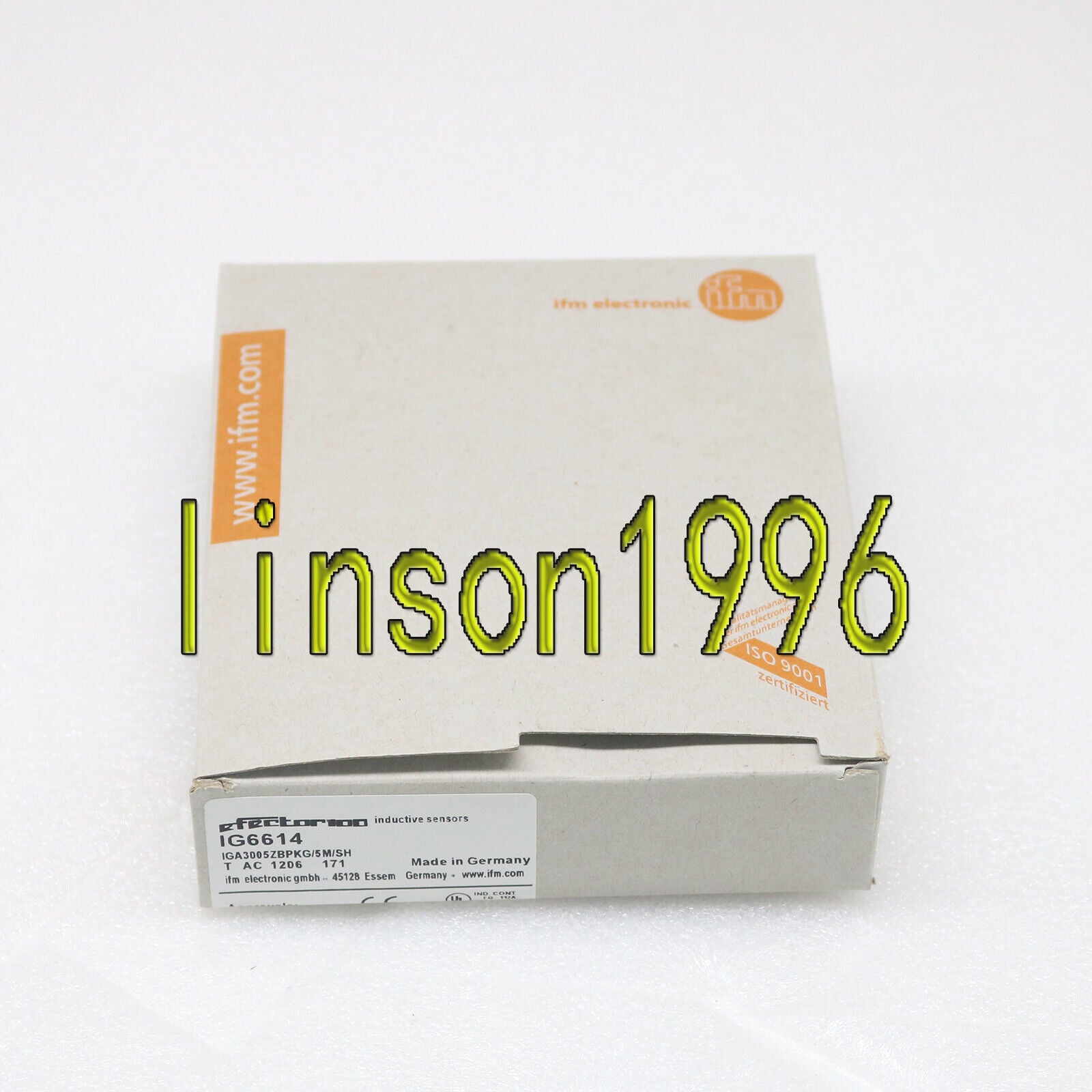 1pc In Box IFM IG6614 Inductive Sensors - IFM