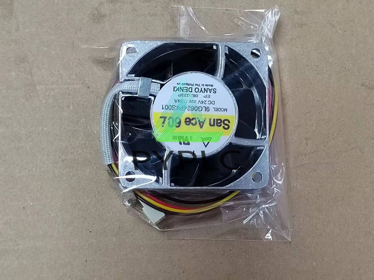 Sanyo DENKI 9LG0624P4S001 24V 0.34A 6025 60MM aluminum frame cooling fan～