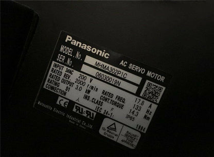 new 1PCS In Box For Panasonic AC Servo Motor MHMA302P1C One year - PANASONIC