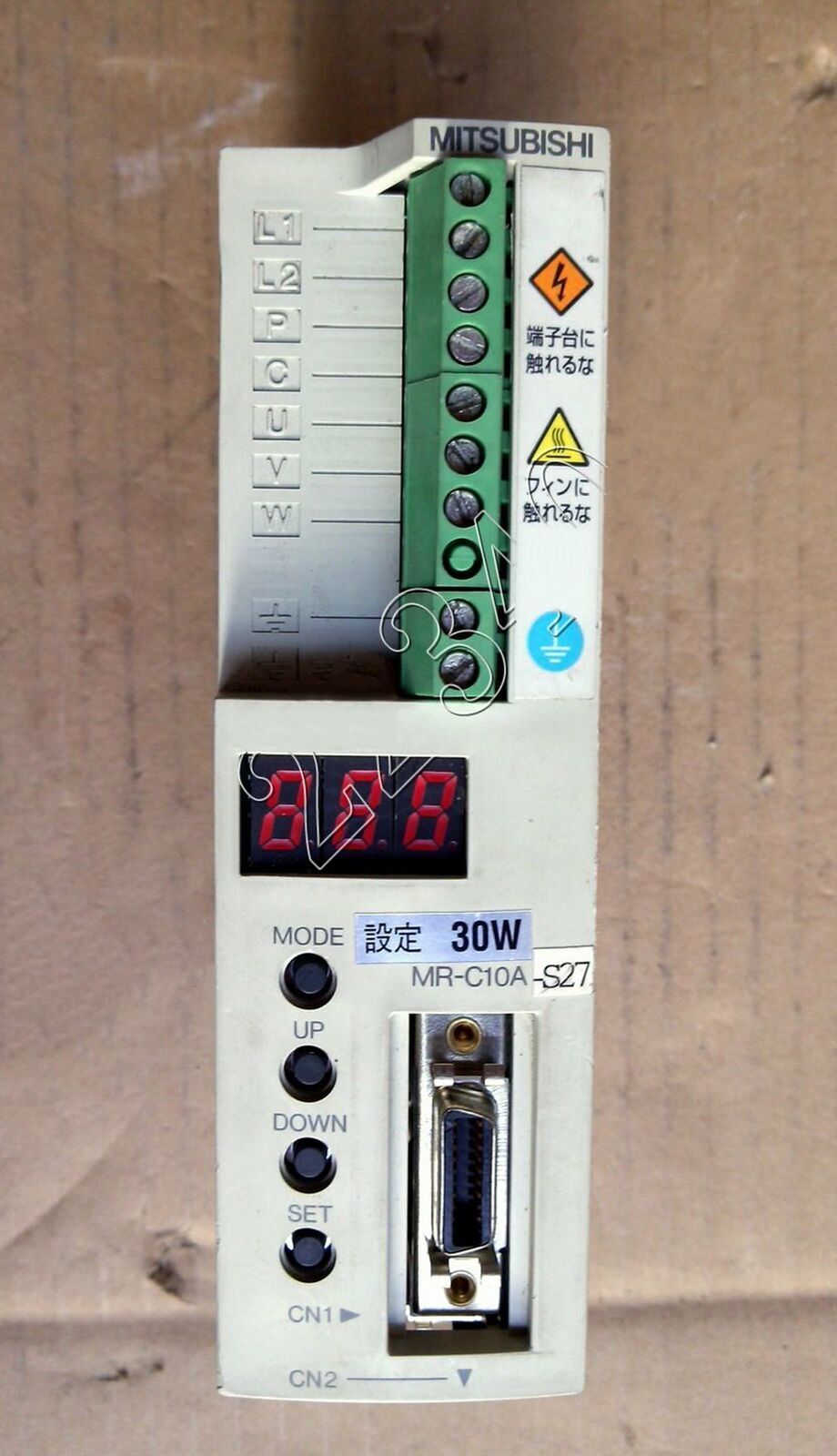 Mitsubishi MR-C10A-S27 used servo drive in good condition - MITSUBISHI
