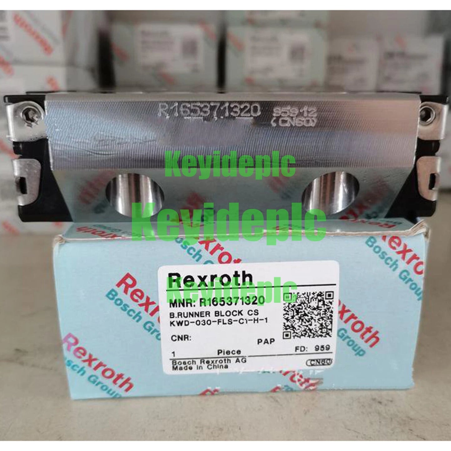 1Pc Rexroth R165371320 RUNNER BLOCK BALL BEARING Free ship #ke
