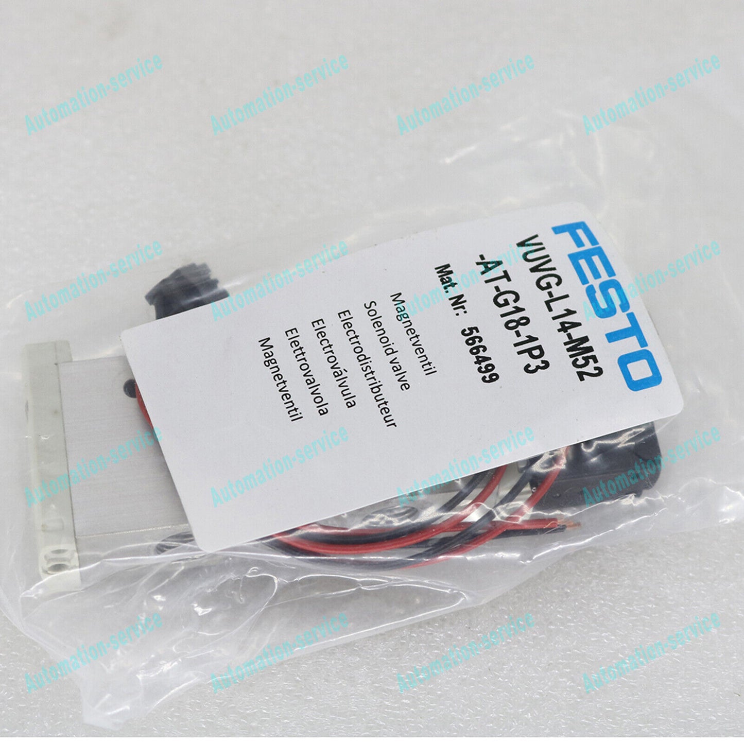 new 1pc festo Solenoid Valve VUVG-L14-M52-AT-G18-1P3 spot stock - FESTO