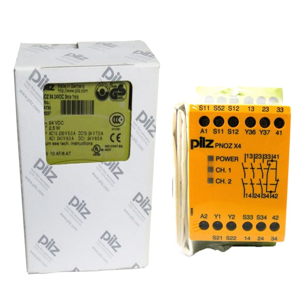 PILZ 774730 PNOZ X4 Safety Relay 24VDC