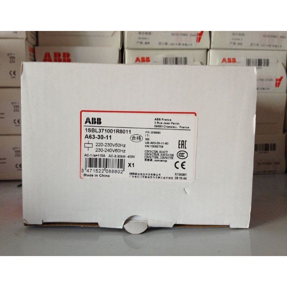 ABB A63-30-11 Contactor 220Vac - ABB
