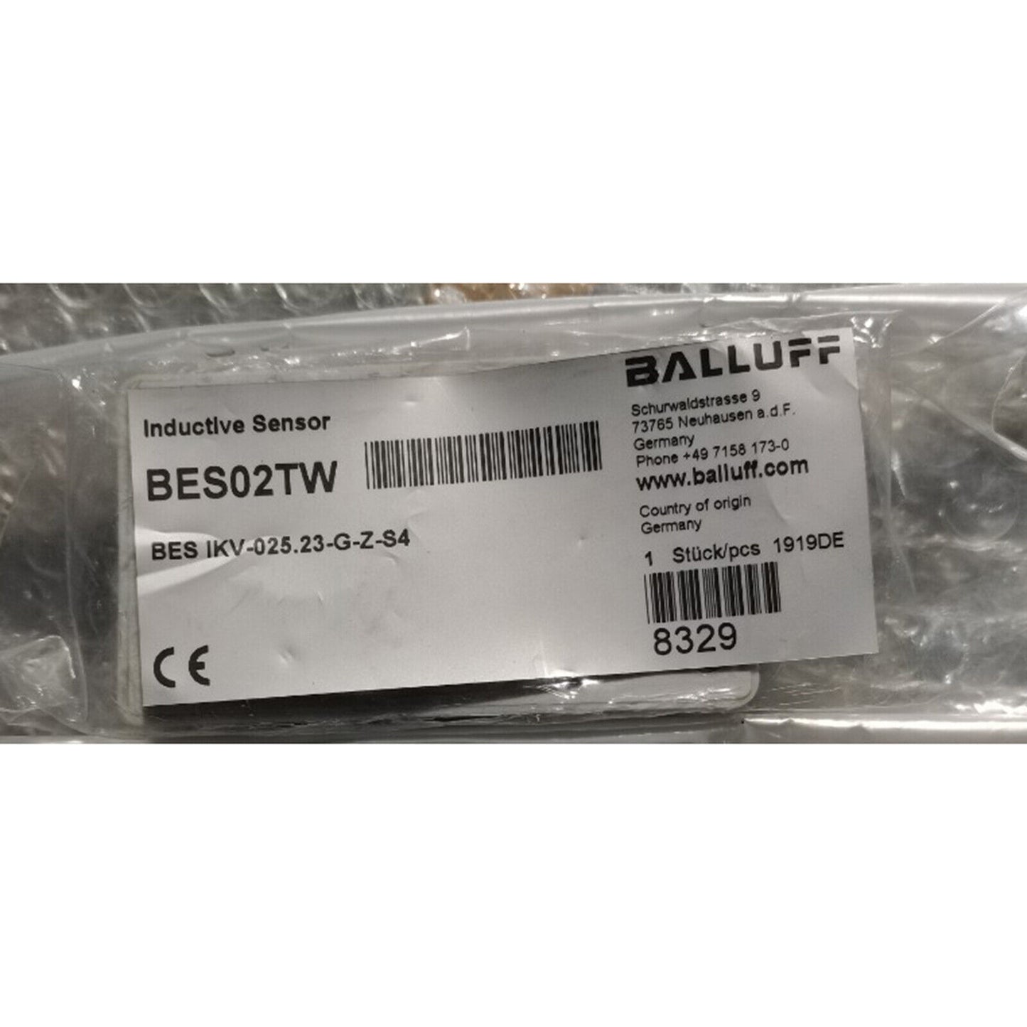 BALLUFF Sensor BES02TW - BALLUFF