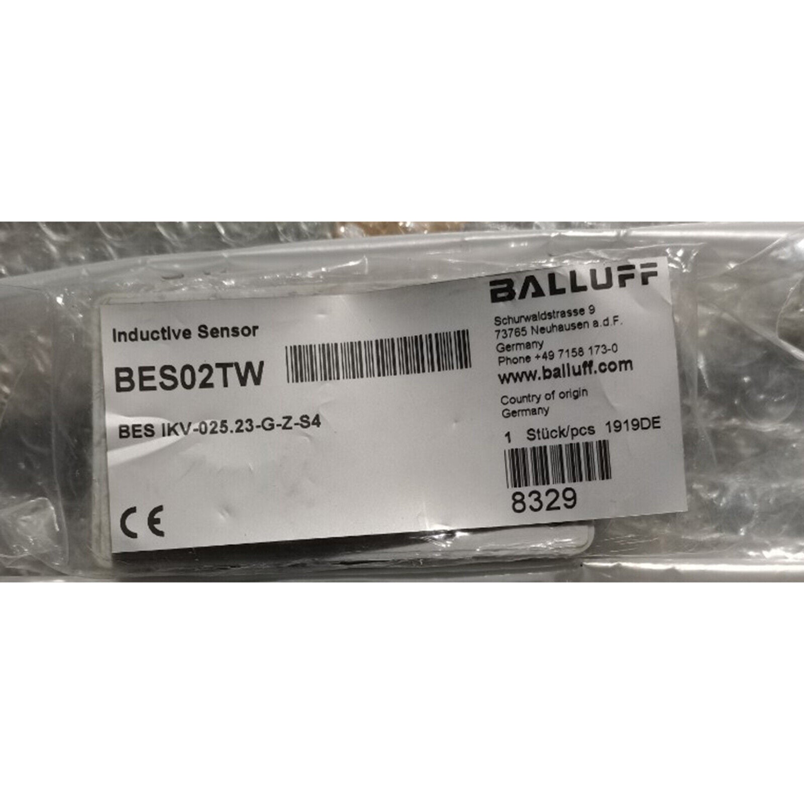 BALLUFF Sensor BES02TW - BALLUFF