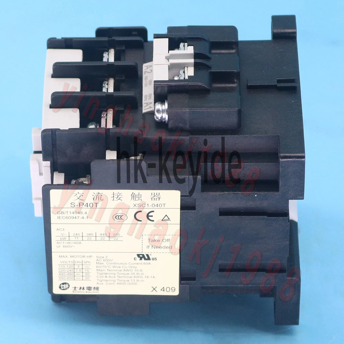 For SHIHLIN AC Magnetic Contactor S-P40T 110V Free Shipping