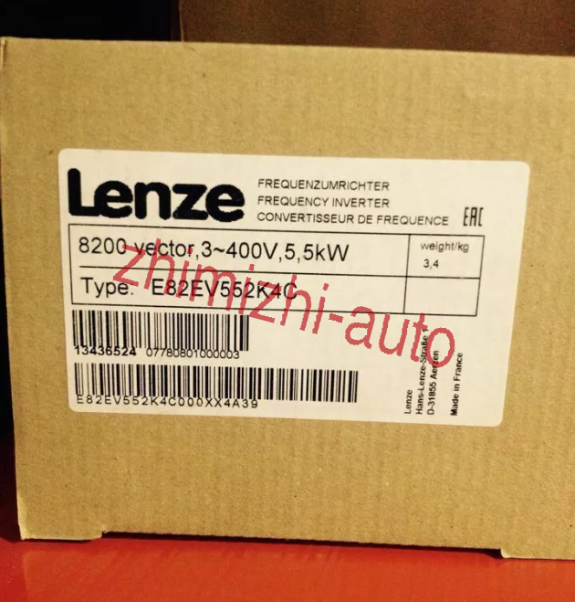 used Lenze INVERTER E82EV552_4C E82EV552K4C E82EV552k4C