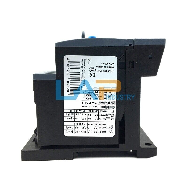 new 1PC FOR SIEMENS Heat overload relay 3RU6116-1AB1 1.1-1.6A