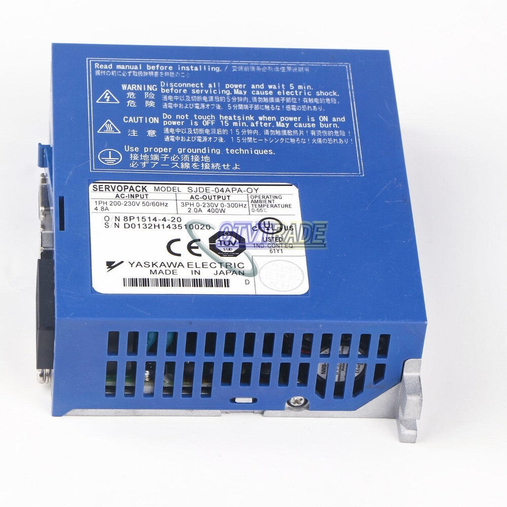 1PC  YASKAWA servo driver SJDE-04APA-OY ping