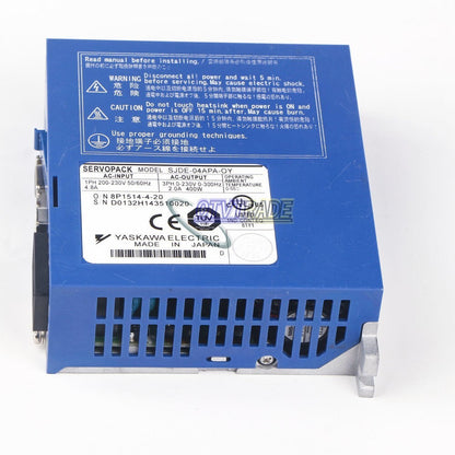 1PC  YASKAWA servo driver SJDE-04APA-OY ping