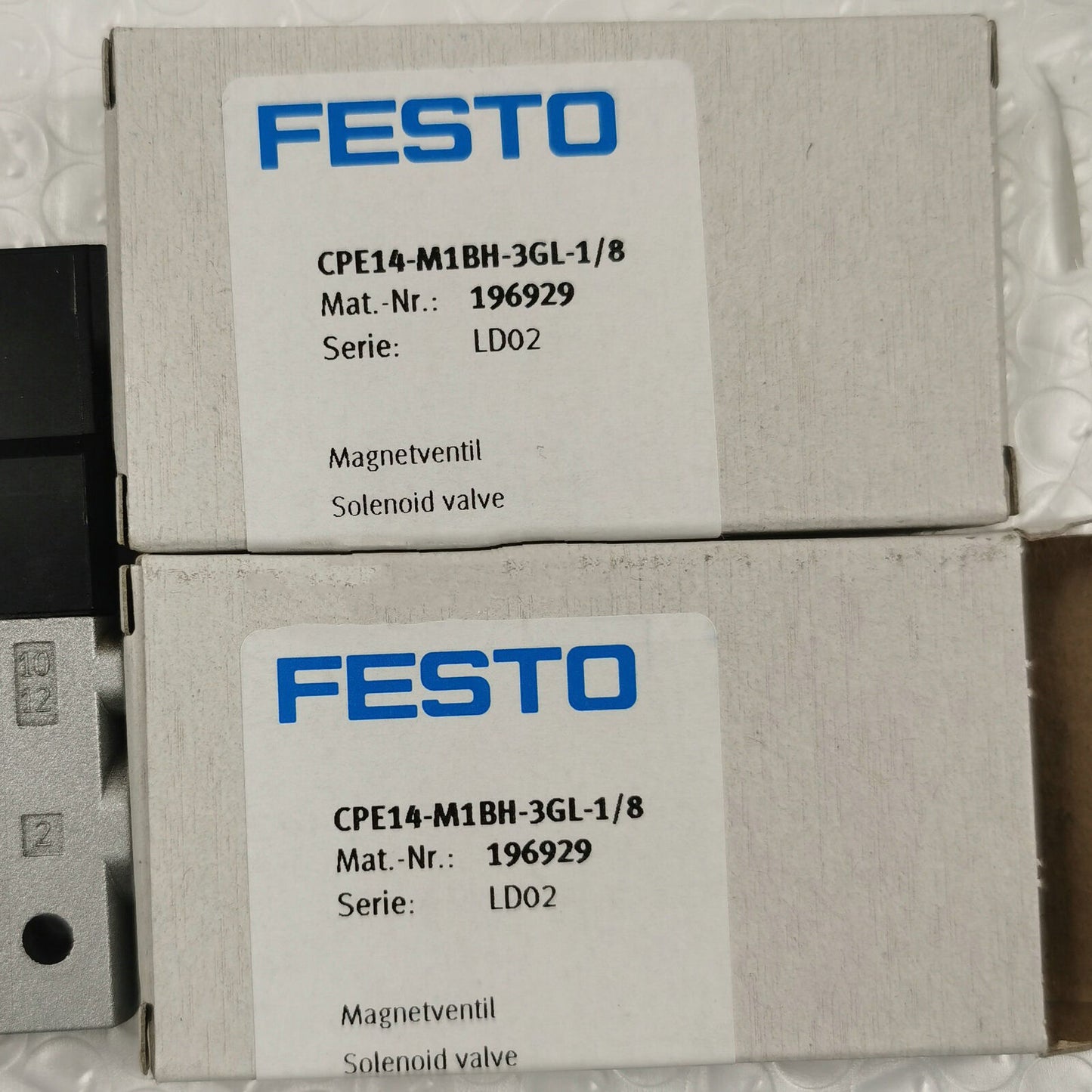 New 1-Piece FESTO Solenoid Valves CPE14-M1BH-3GL-1/8 - FESTO