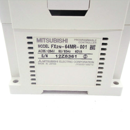 Mitsubishi Melsec FX2N-64MR-001 PLC Module | High Precision Control System | 4I/6O Module | 64MB Storage | With Ethernet and Modbus Communication - MITSUBISHI