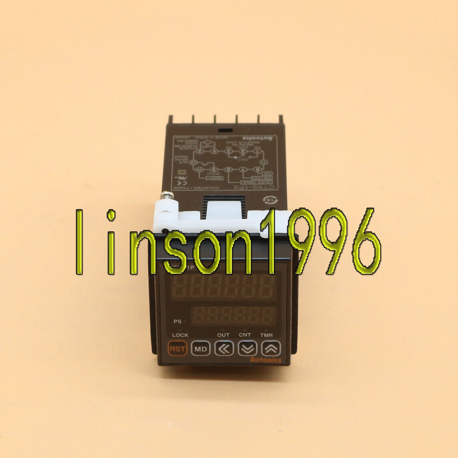 24VAC Timer Counter In Box AUTONICS CT6S-1P2 50/60Hz Fast Delivery - AUTONICS