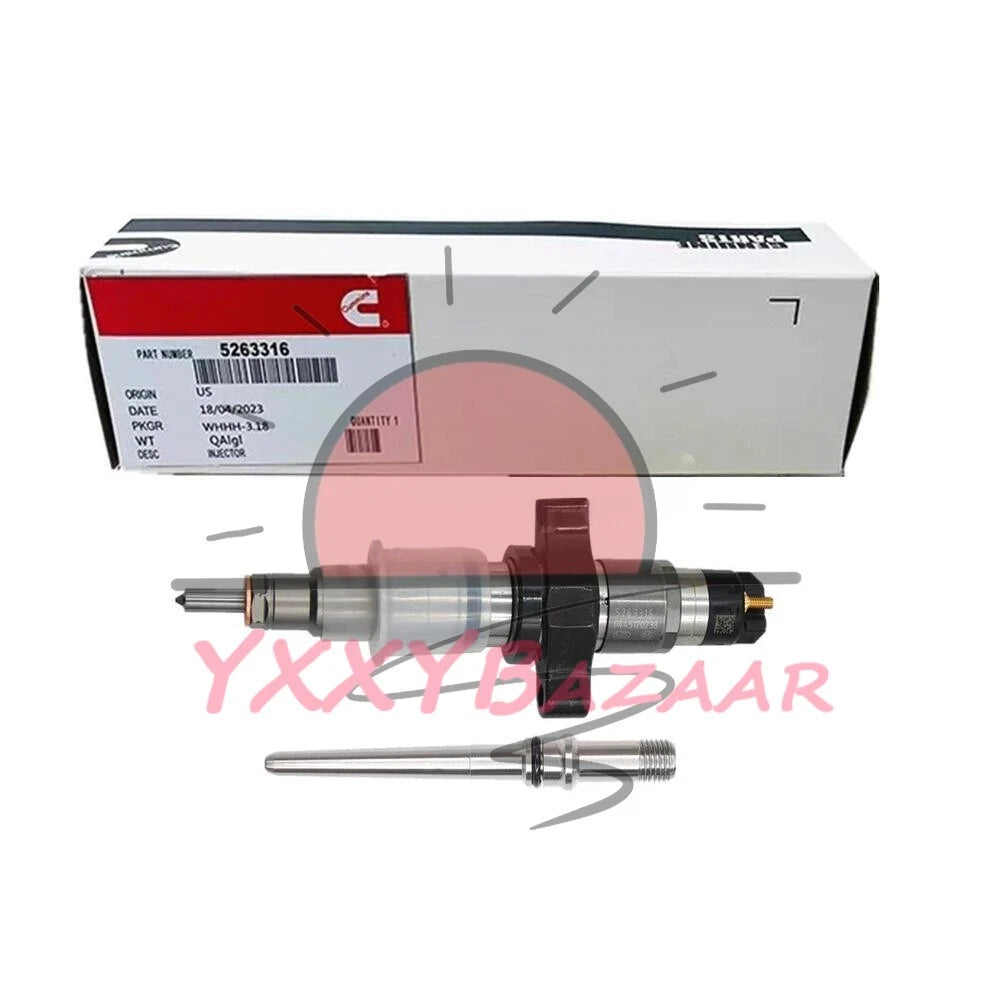 Fits For 5.9L Cummins Dodge Ram 04-09 Diesel Fuel Injector 0445120238 5263316 ~