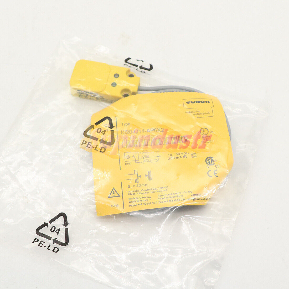Turck Ni20Q14AP6X2 Proximity Sensor - TURCK