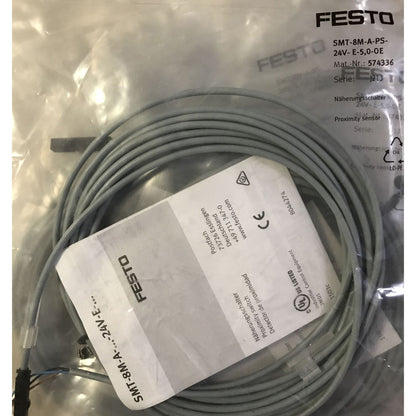 FESTO Magnetic Switch SMT-8M-A-PS-24V-E-50 - FESTO
