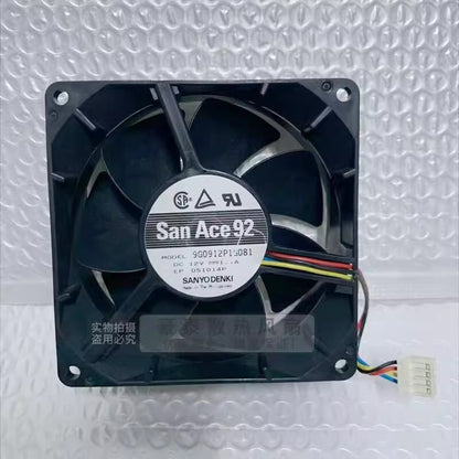 Sanyo 9G0912P1G081 DC12V 1.1A 4-Pin PWM Server Cooling Fan