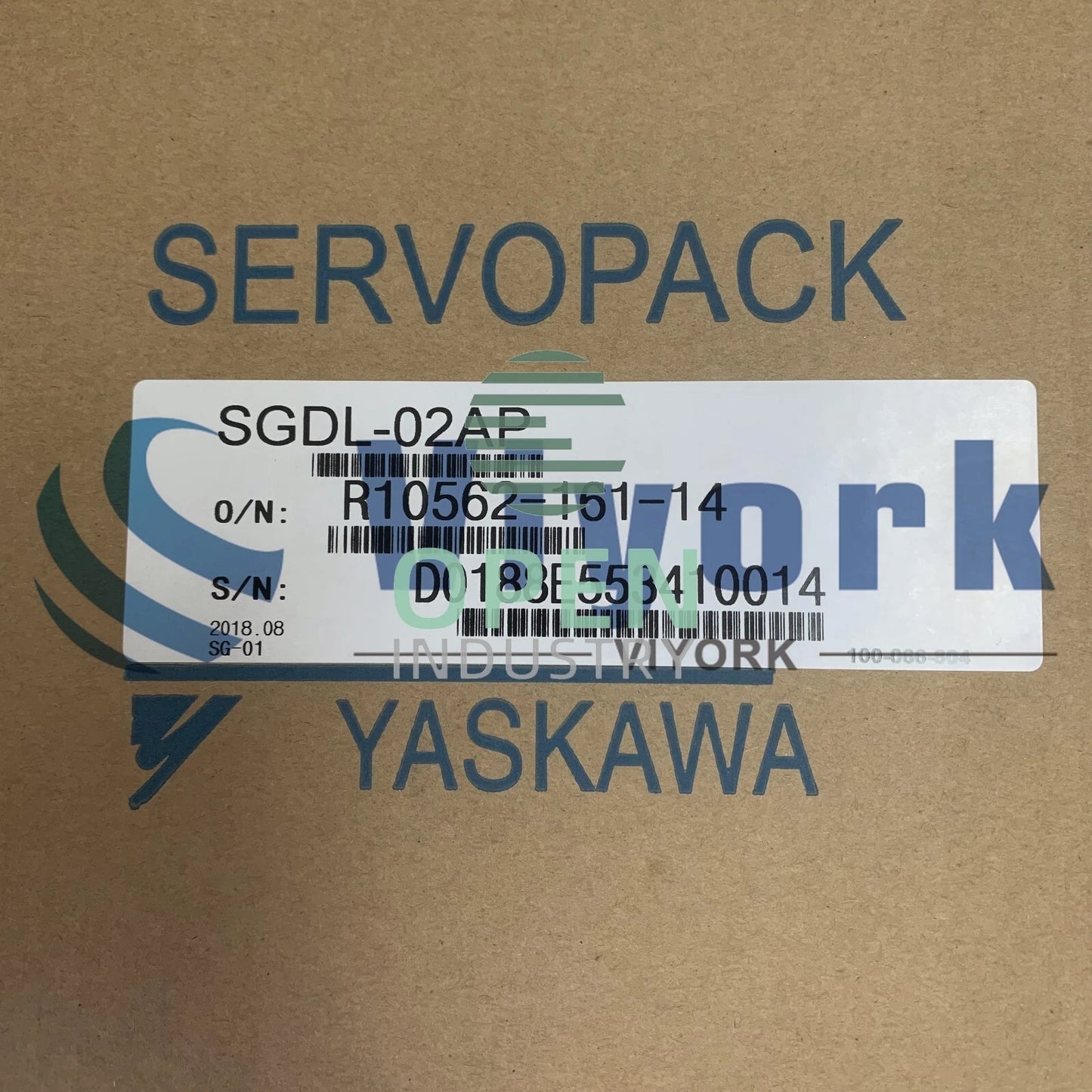 1PCS Yaskawa SGDL-02AP SERVO DRIVE 200W 4AMP 200-230V INPUT 1PHASE