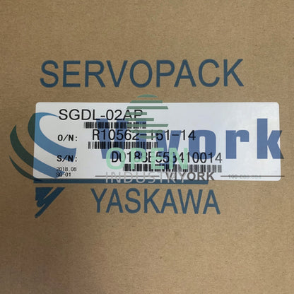 1PCS Yaskawa SGDL-02AP SERVO DRIVE 200W 4AMP 200-230V INPUT 1PHASE