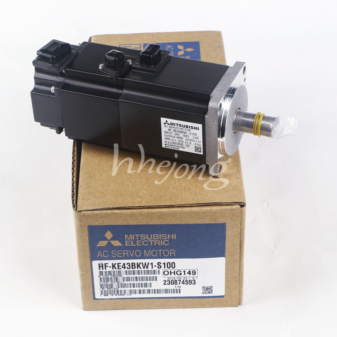 1PCS Mitsubishi Servo Motor HF-KE43BKW1-S100 - High Performance Servo Motor - MITSUBISHI