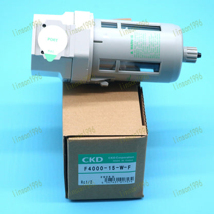New 1-Piece CKD F4000-15-W-F Filter in a Box – Fast Shipping - CKD