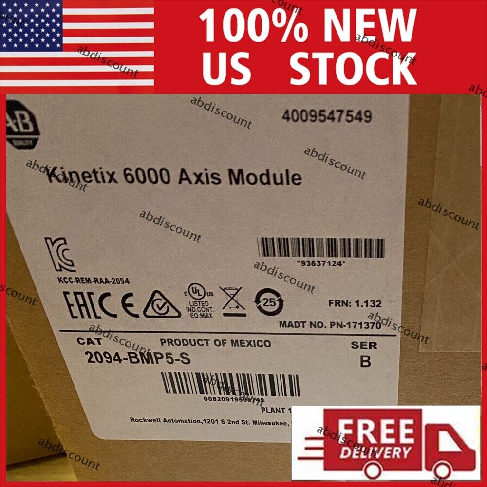 Sealed Allen-Bradley 2094-BMP5-S Kinetix 6000 Axis Module Servo Drive - ALLEN-BRADLEY