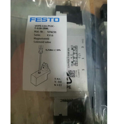 FESTO VUVG-L14-P53C-T-G18-1R8L solenoid valve - FESTO