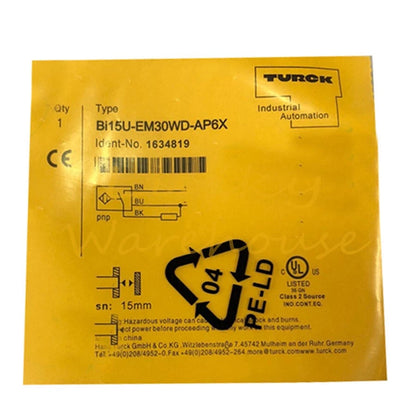TURCK BI15U-EM30WD-AP6X Inductive sensor 1634819 PNP #