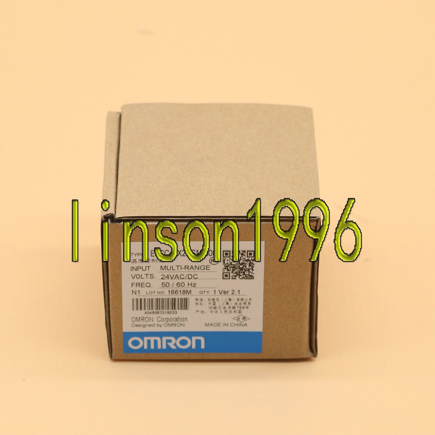 OMRON Temperature Controller E5CC-RX2DSM-800 - OMRON