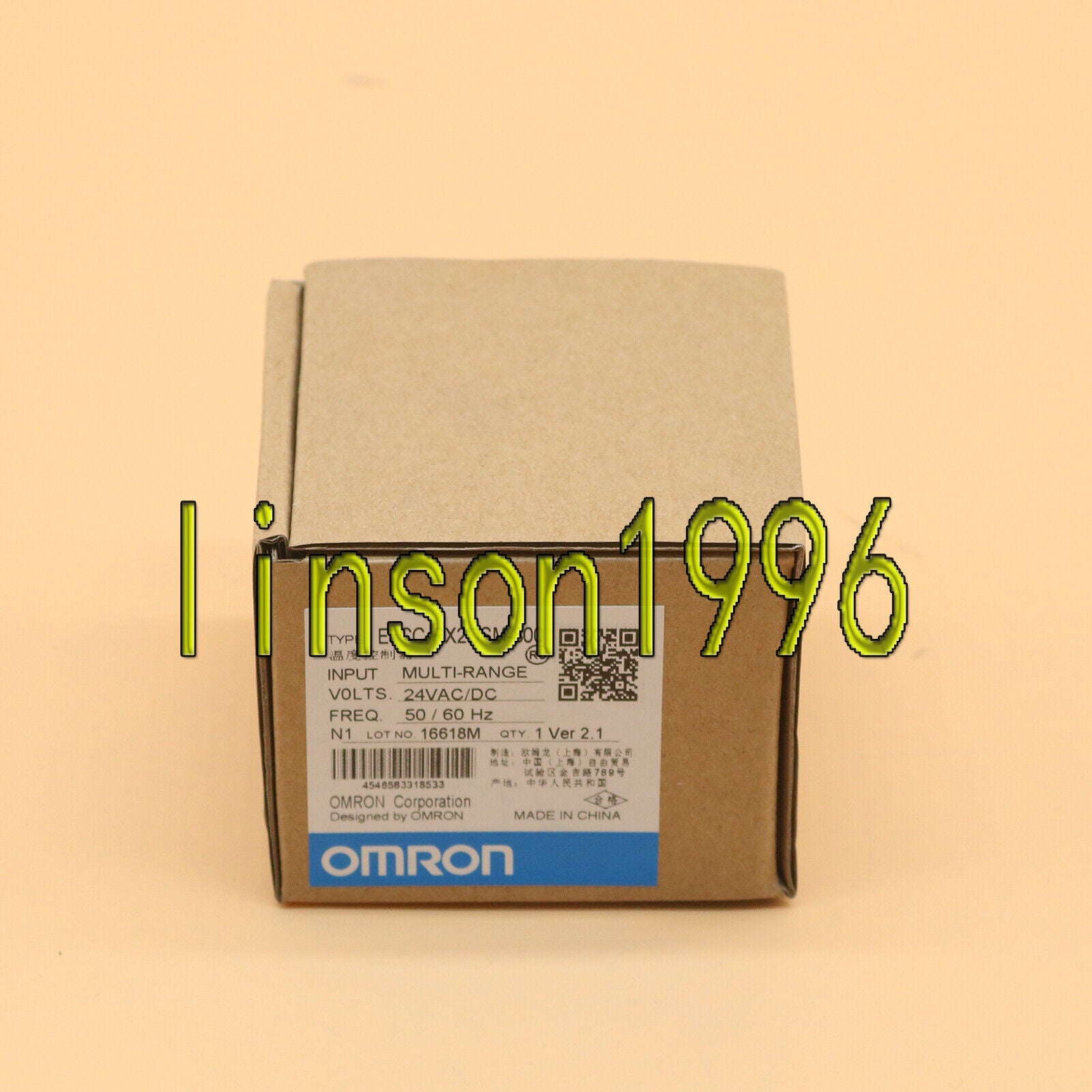 OMRON Temperature Controller E5CC-RX2DSM-800 - OMRON